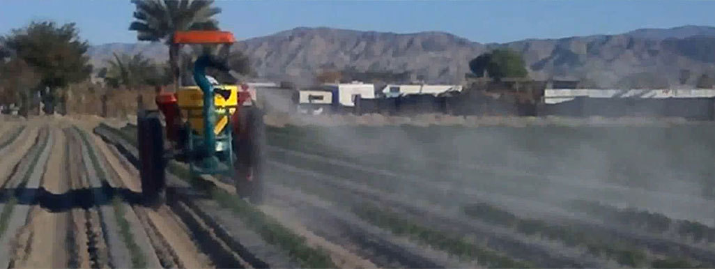 Навесные опыливатели S530 - Ориентируемая широкая труба