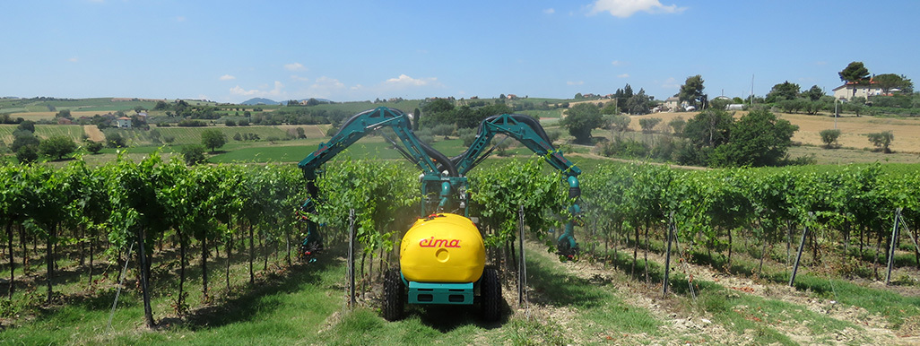 Atomizzatore pneumatico snodato Link con testata scavallante ROB3