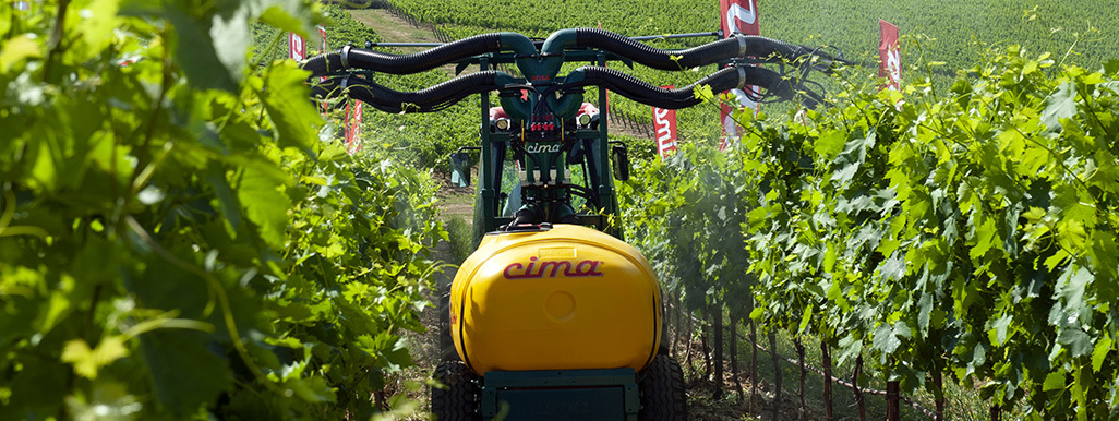 DOSA - irroratrice pneumatica con diffusore anti-deriva