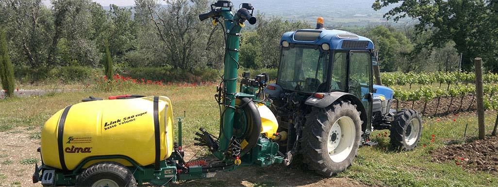 Atomizzatore pneumatico snodato Link con testata 2 mani 4 diffusori 2 cannoni