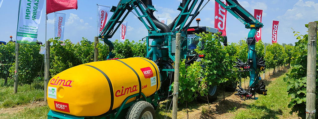 Atomizzatore snodato pneumatico a basso volume / ROB3 evo