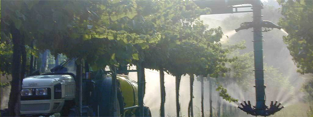 Прицепные опрыскиватели Blitz - Циклическая головка с 6 насадками с 6 широкими трубами