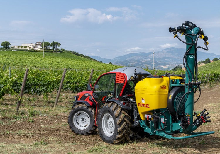 DOSA - atomizzatore snodato Link con testata 2 mani 4 cannoni - vigneto